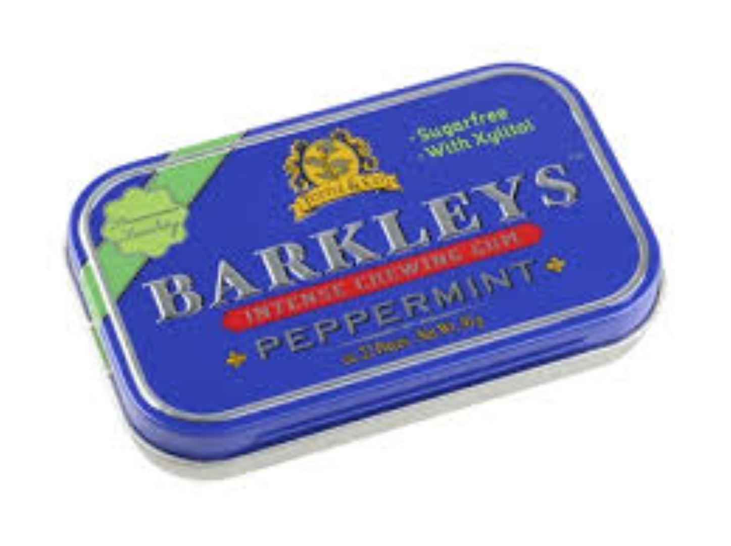 BARKLEYS CHEWING GUM PEPPERMINT 30G